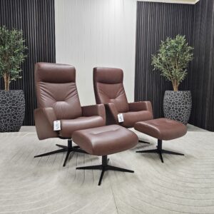 2 stk. IMG Galaxy lenestoler m/krakk fra Ekornes - Bilde 3