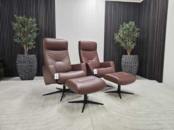 2 stk. IMG Galaxy lenestoler m/krakk fra Ekornes