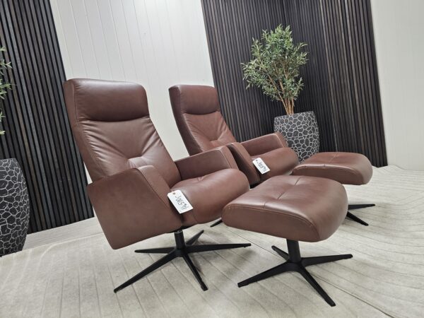 2 stk. IMG Galaxy lenestoler m/krakk fra Ekornes