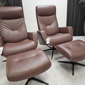 2 stk. IMG Galaxy lenestoler m/krakk fra Ekornes - Bilde 4