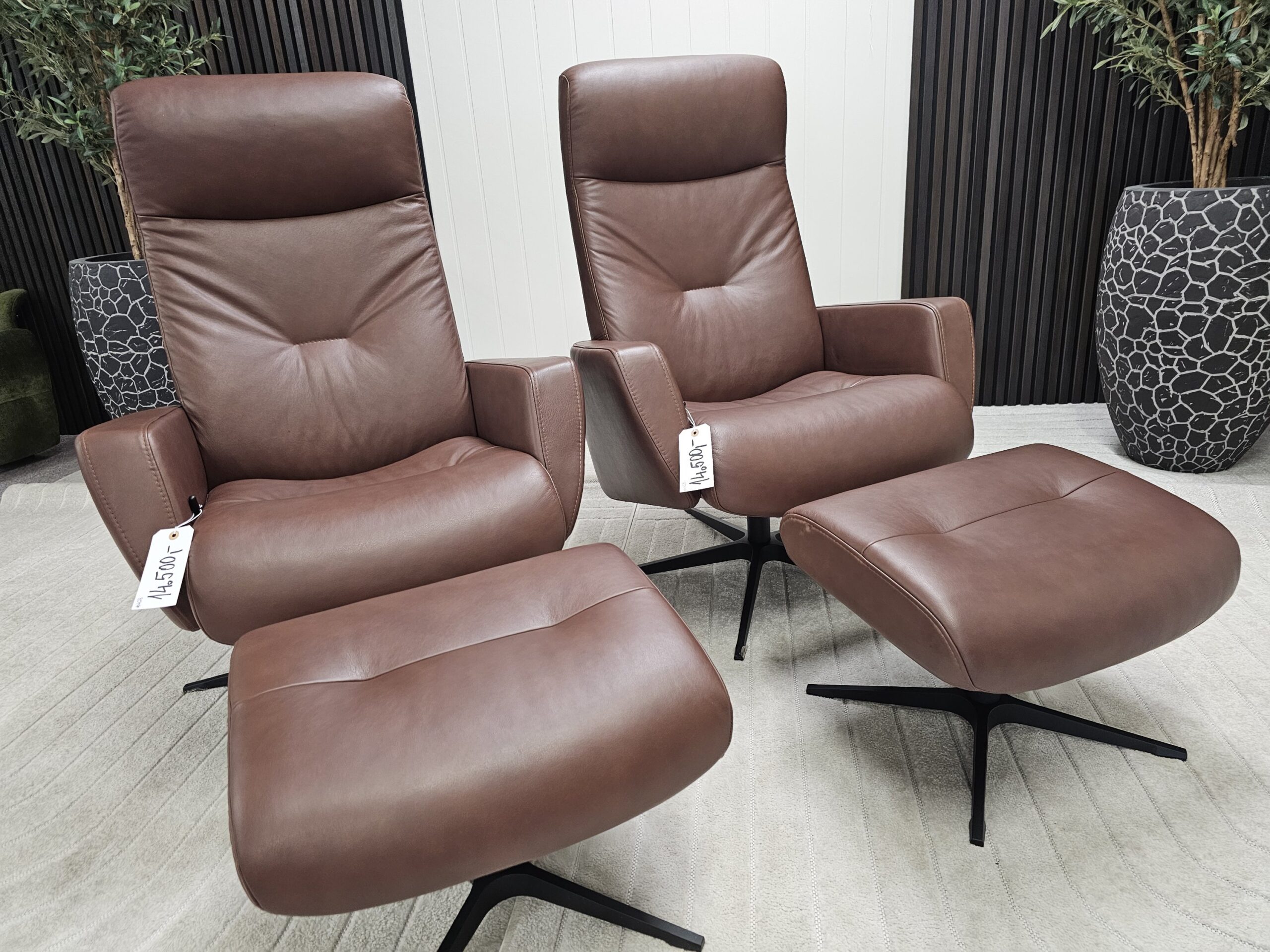 2 stk. IMG Galaxy lenestoler m/krakk fra Ekornes - Bilde 4