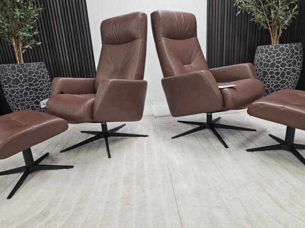 2 stk. IMG Galaxy lenestoler m/krakk fra Ekornes