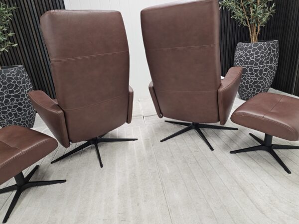 2 stk. IMG Galaxy lenestoler m/krakk fra Ekornes
