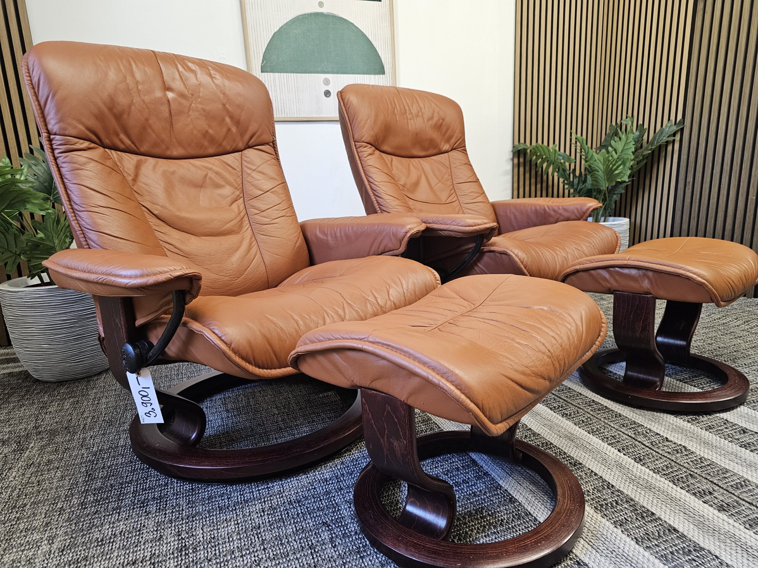 2 stk. Stressless Classic lenestoler m/krakk fra Ekornes - Bilde 9