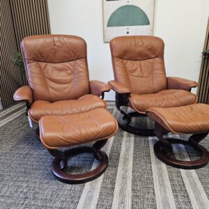 2 stk. Stressless Classic lenestoler m/krakk fra Ekornes - Bilde 12