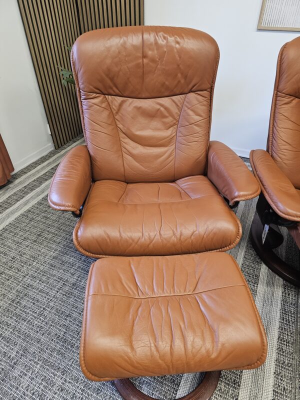 2 stk. Stressless Classic lenestoler m/krakk fra Ekornes