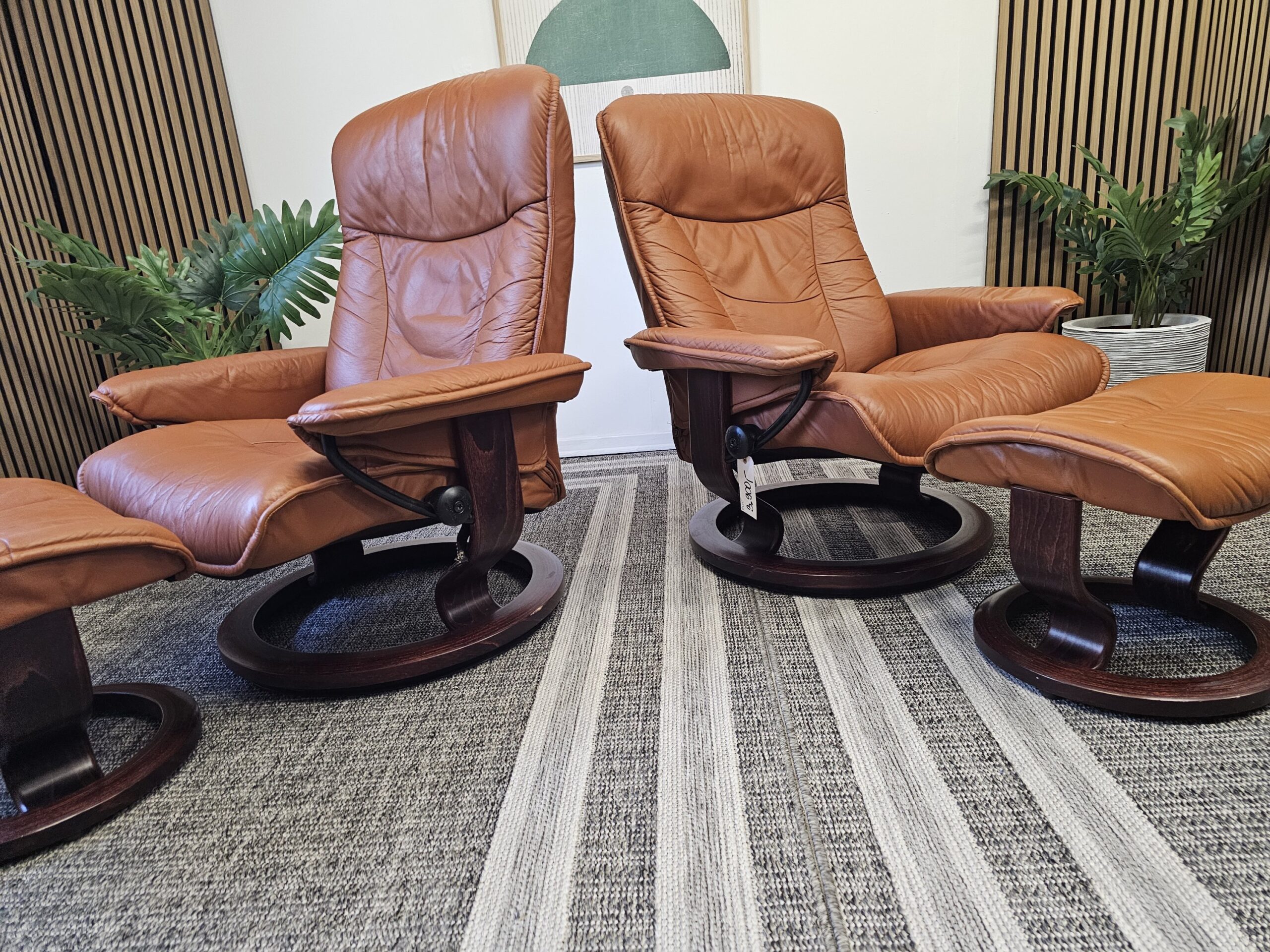 2 stk. Stressless Classic lenestoler m/krakk fra Ekornes - Bilde 11