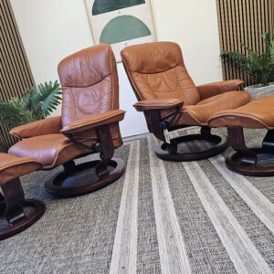 2 stk. Stressless Classic lenestoler m/krakk fra Ekornes - Bilde 3