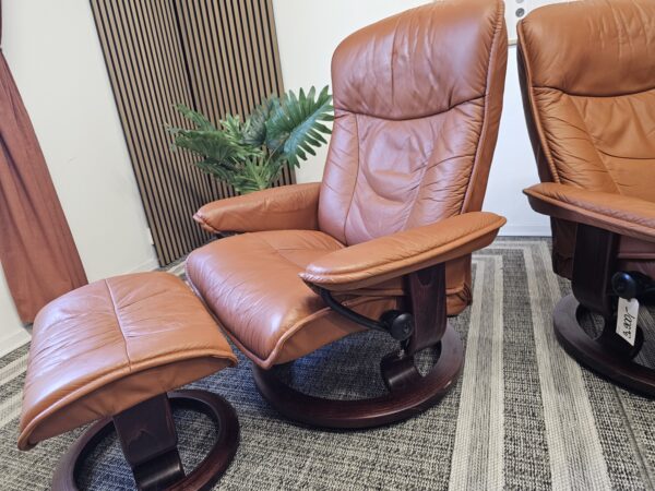 2 stk. Stressless Classic lenestoler m/krakk fra Ekornes