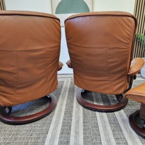 2 stk. Stressless Classic lenestoler m/krakk fra Ekornes - Bilde 7