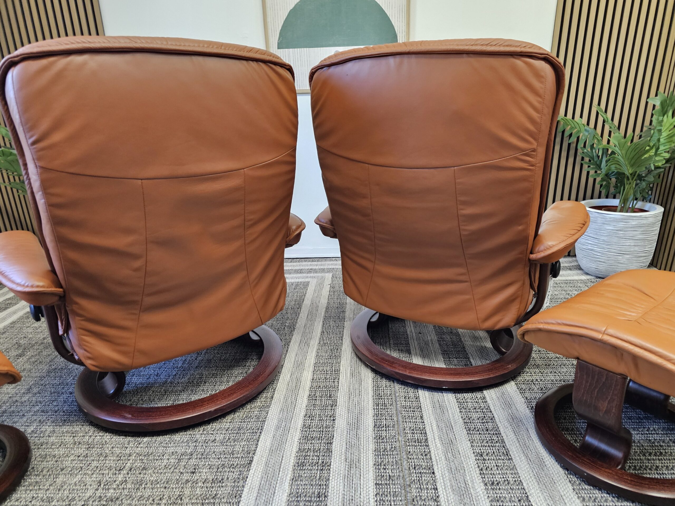 2 stk. Stressless Classic lenestoler m/krakk fra Ekornes - Bilde 7