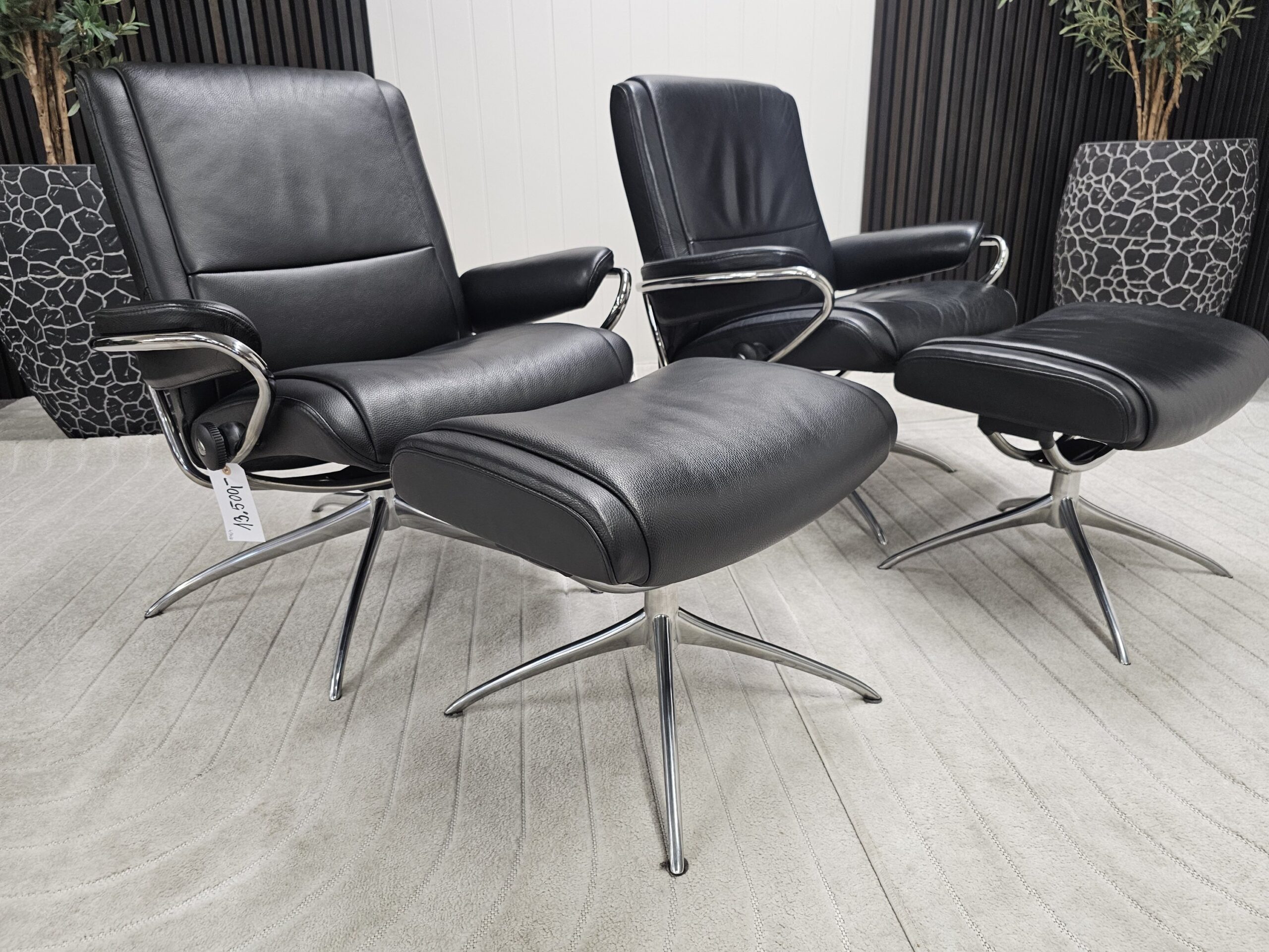 2 stk. Stressless Paris lav lenestoler - Bilde 1