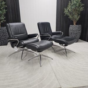 2 stk. Stressless Paris lav lenestoler - Bilde 2