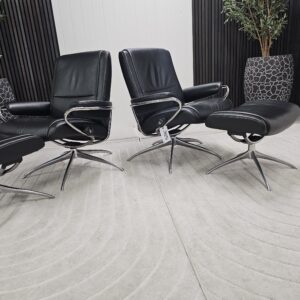 2 stk. Stressless Paris lav lenestoler - Bilde 3
