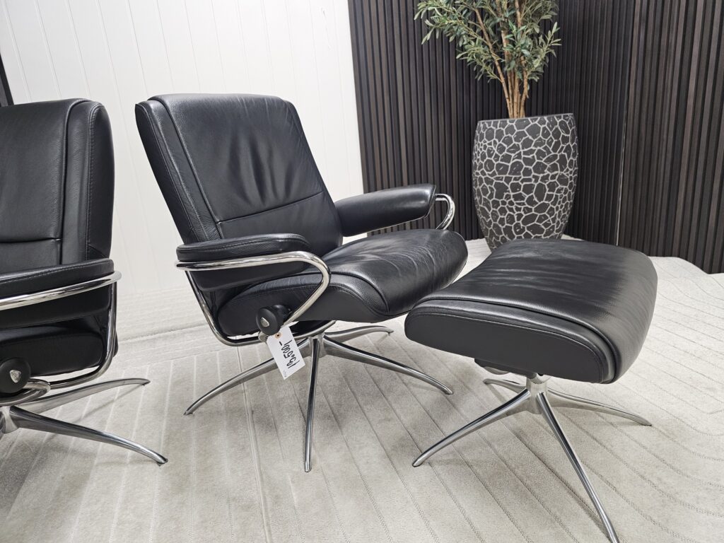 2 stk. Stressless Paris lav lenestoler