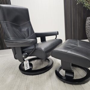 Stressless® Classic lenestol med krakk
