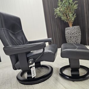 Stressless® Classic lenestol med krakk - Bilde 10