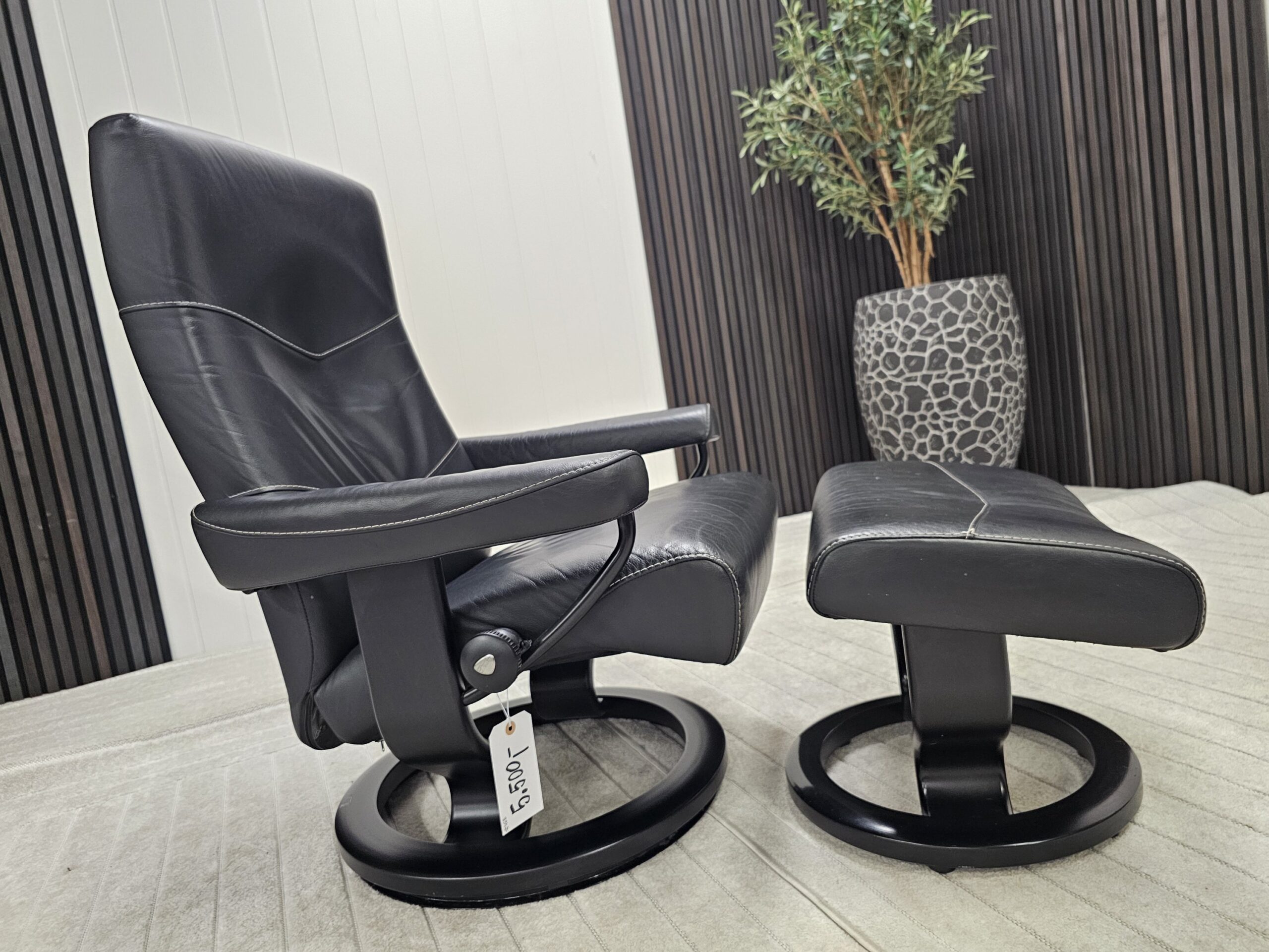 Stressless® Classic lenestol med krakk - Bilde 10
