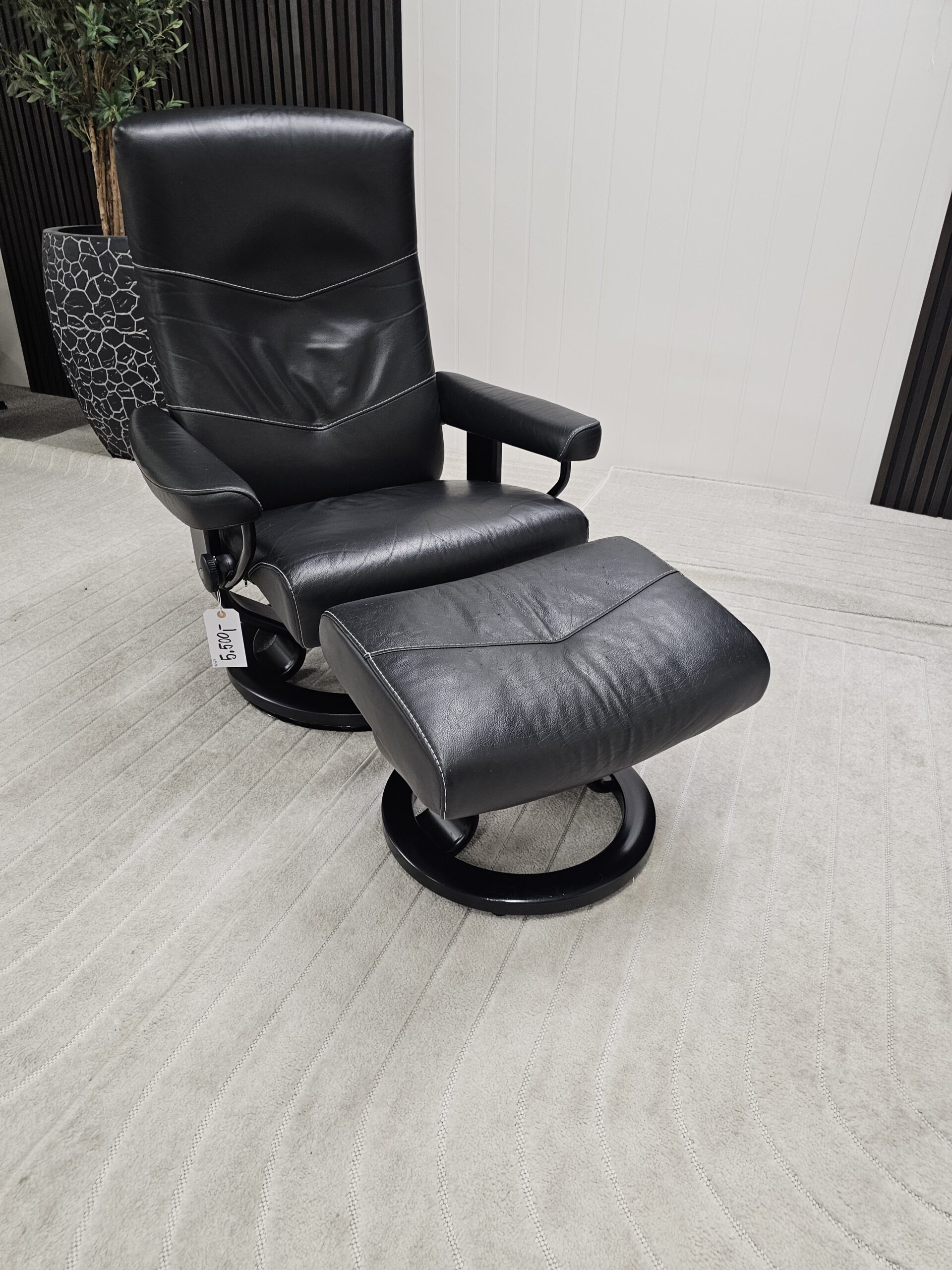 Stressless® Classic lenestol med krakk - Bilde 12