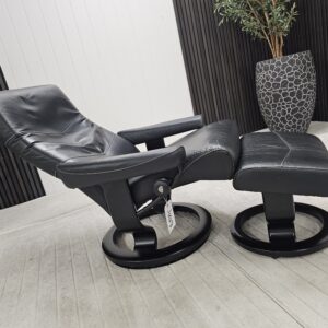 Stressless® Classic lenestol med krakk - Bilde 4