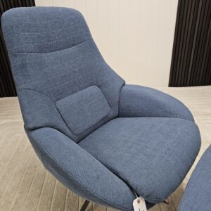 Bolia Saga lenestol med krakk - Bilde 4