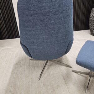 Bolia Saga lenestol med krakk - Bilde 16