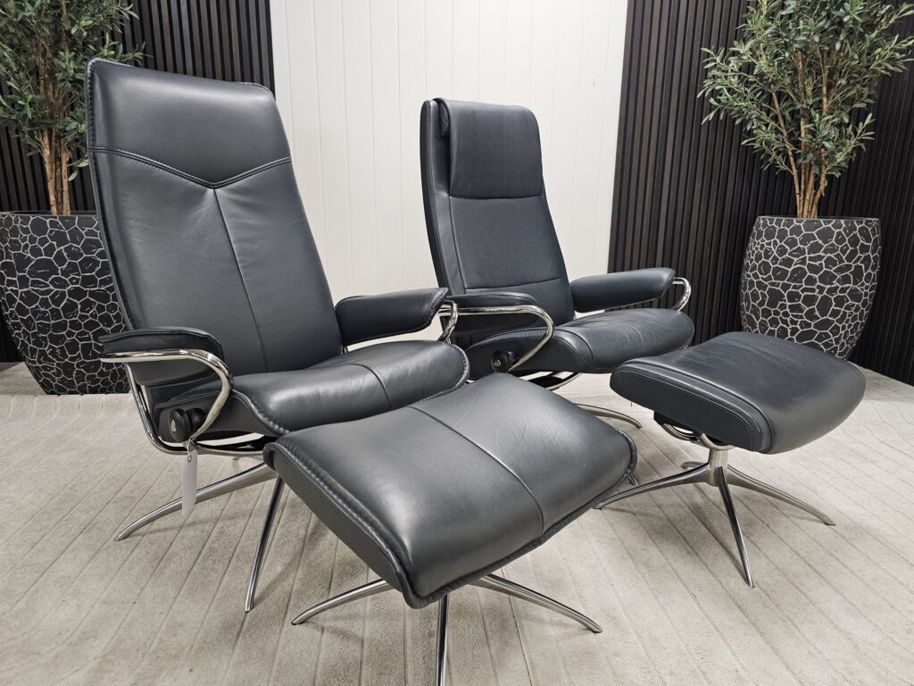 Stressless® City & Paris lenestoler m/krakk