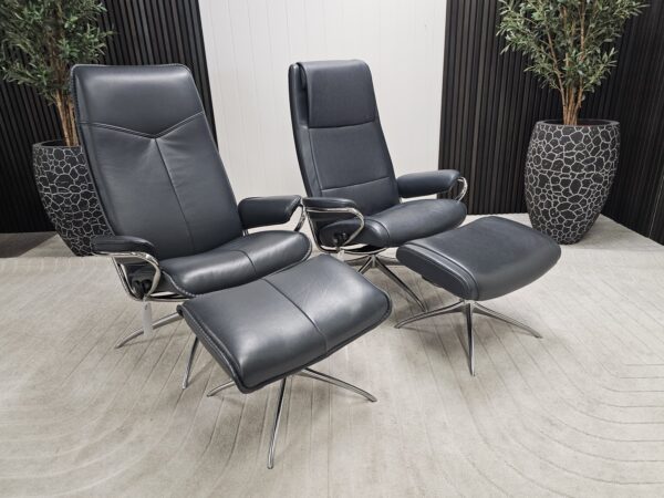 Stressless® City & Paris lenestoler m/krakk