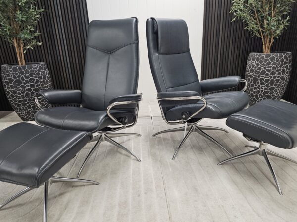 Stressless® City & Paris lenestoler m/krakk