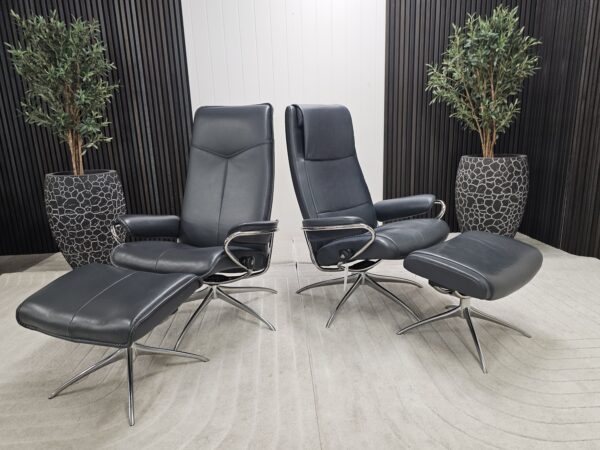 Stressless® City & Paris lenestoler m/krakk