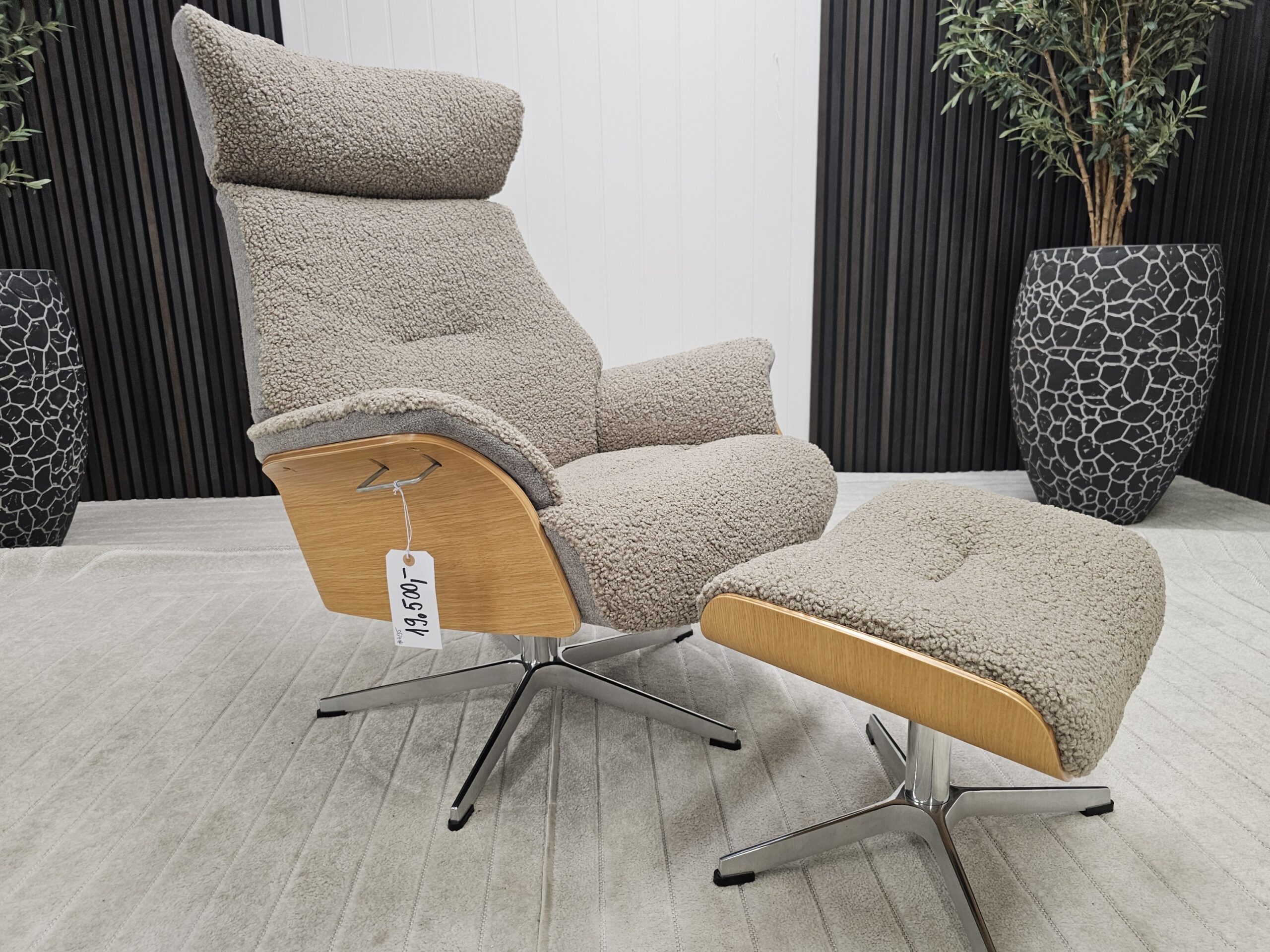 Conform Air lenestol m/krakk i fåreskinn - Bilde 1