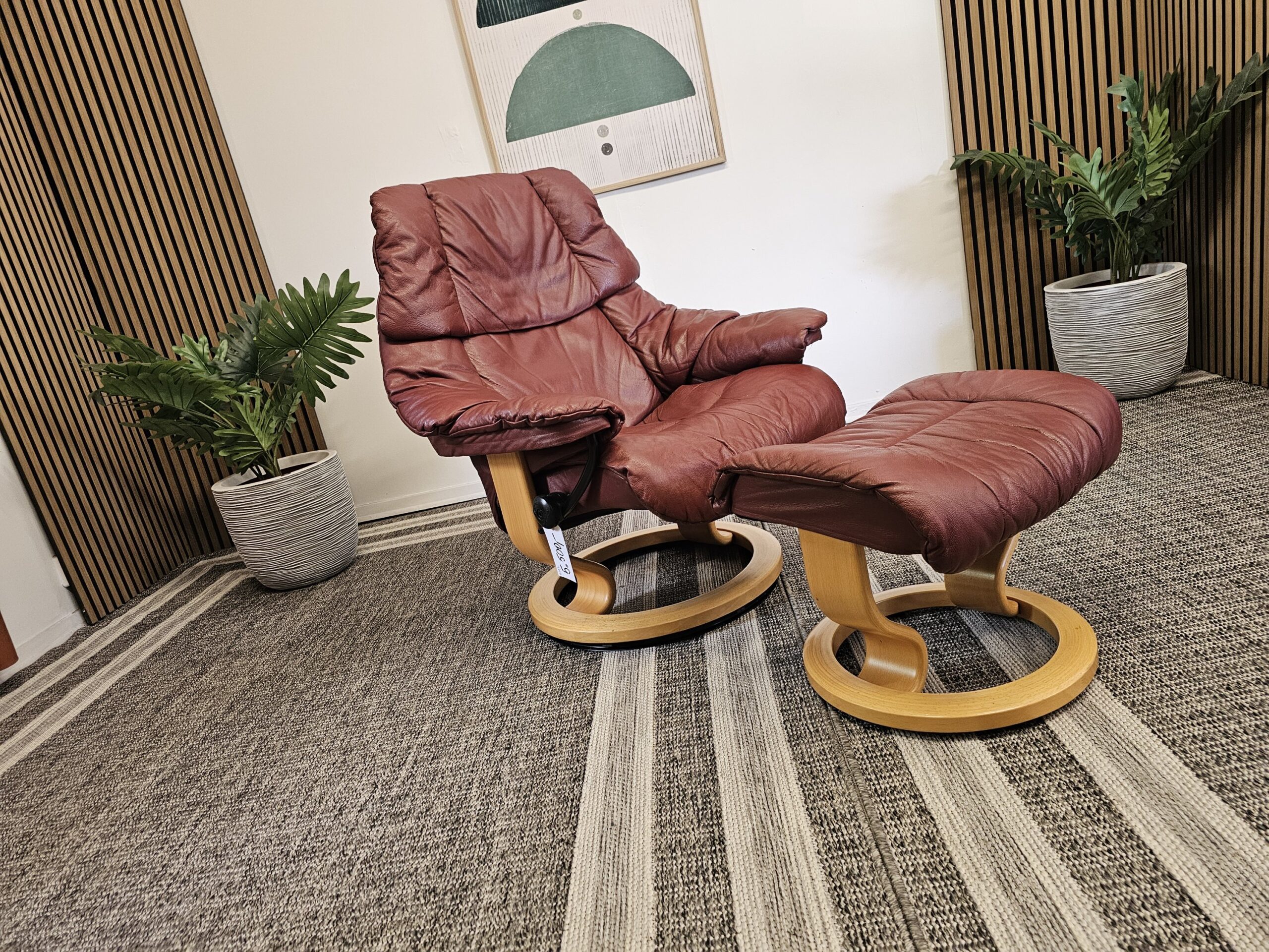 Stressless Reno Medium lenestol med krakk - Bilde 11