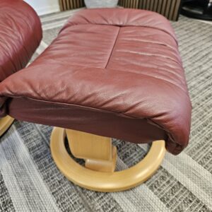 Stressless Reno Medium lenestol med krakk - Bilde 13