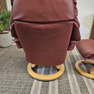 Stressless Reno Medium lenestol med krakk - Bilde 8