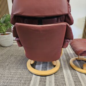Stressless Reno Medium lenestol med krakk - Bilde 9