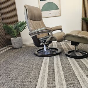 Stressless View Signature lenestol med krakk - Bilde 3