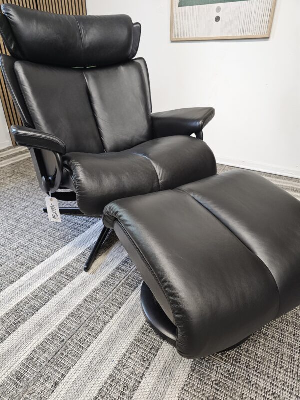 Stressless Magic Large lenestol med krakk