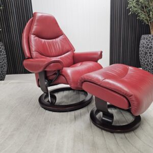 Stressless Voyager lenestol med krakk - Bilde 9