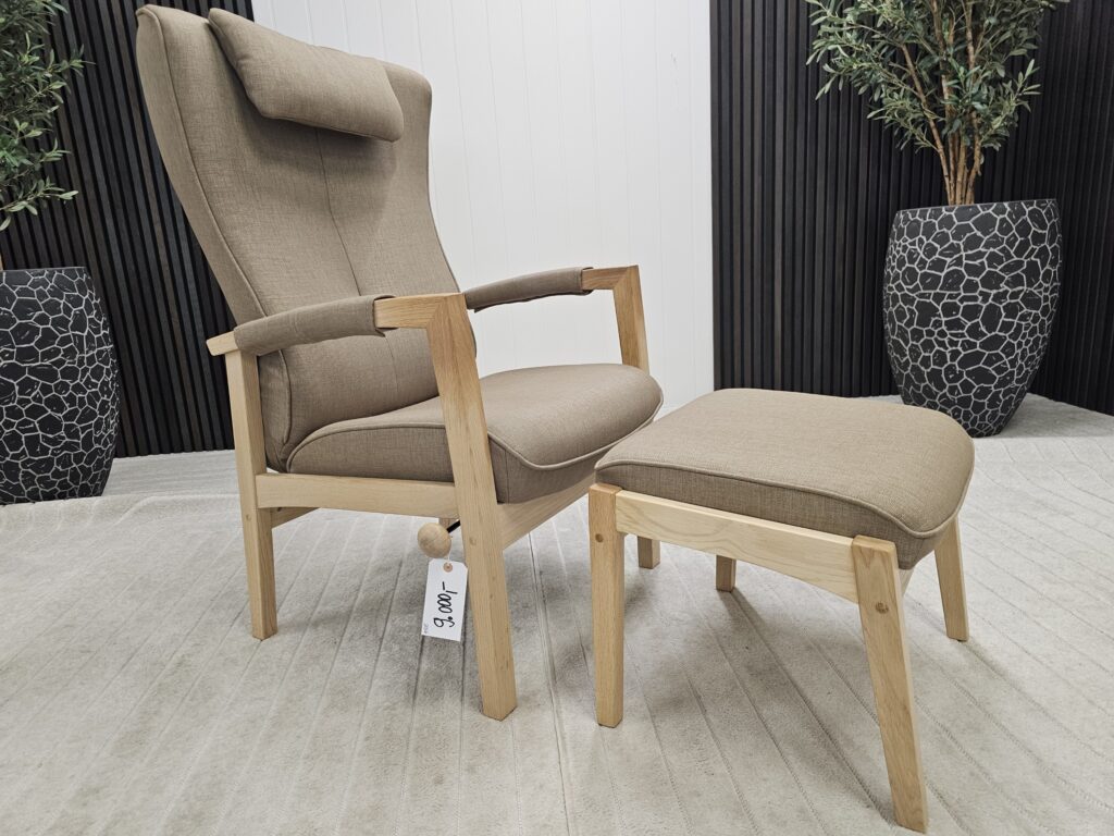 Sitwell Zenit lenestol med krakk