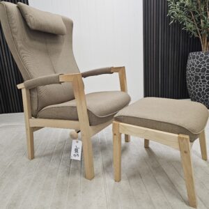 Sitwell Zenit lenestol med krakk