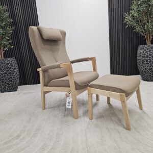 Sitwell Zenit lenestol med krakk - Bilde 3