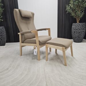 Sitwell Zenit lenestol med krakk - Bilde 2