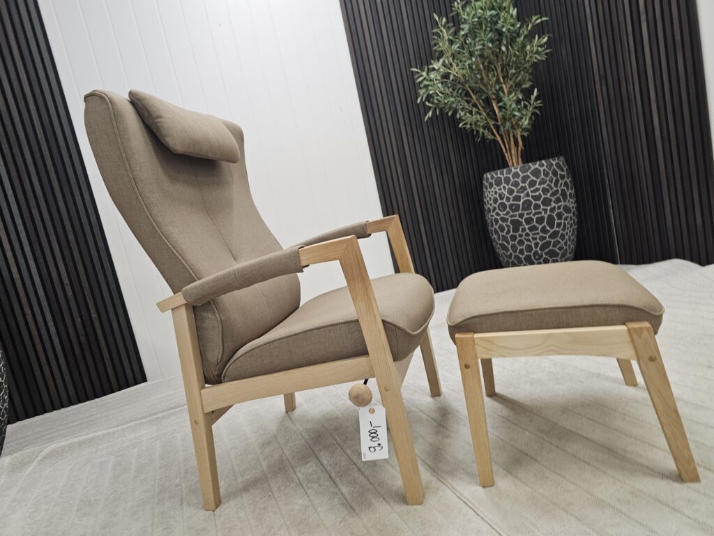 Sitwell Zenit lenestol med krakk