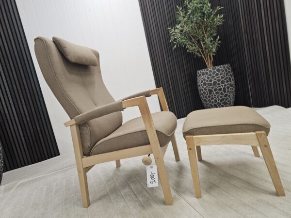 Sitwell Zenit lenestol med krakk