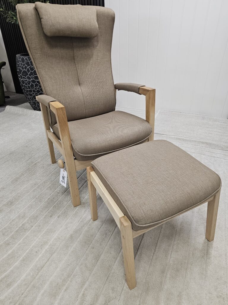 Sitwell Zenit lenestol med krakk