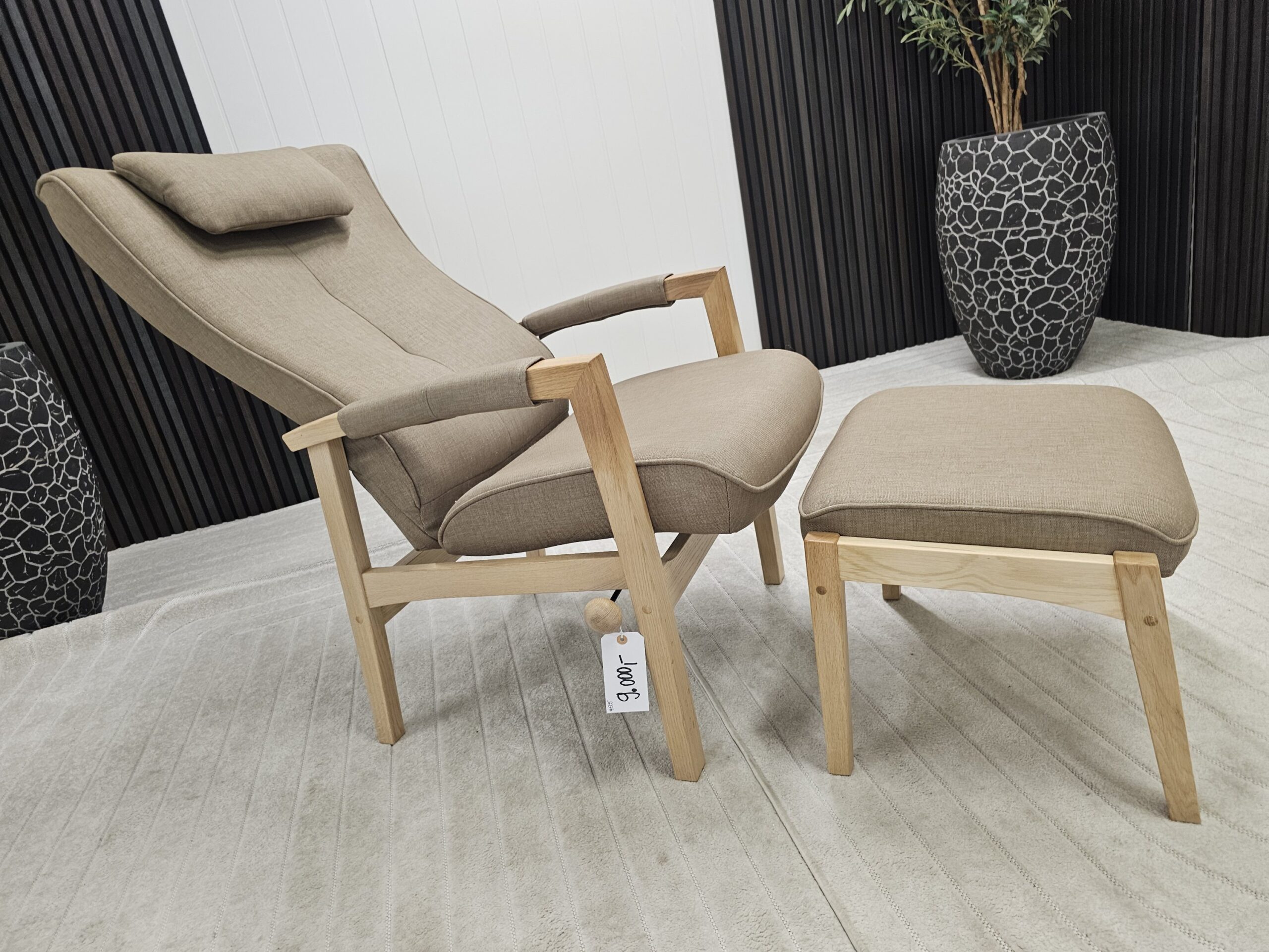 Sitwell Zenit lenestol med krakk - Bilde 8