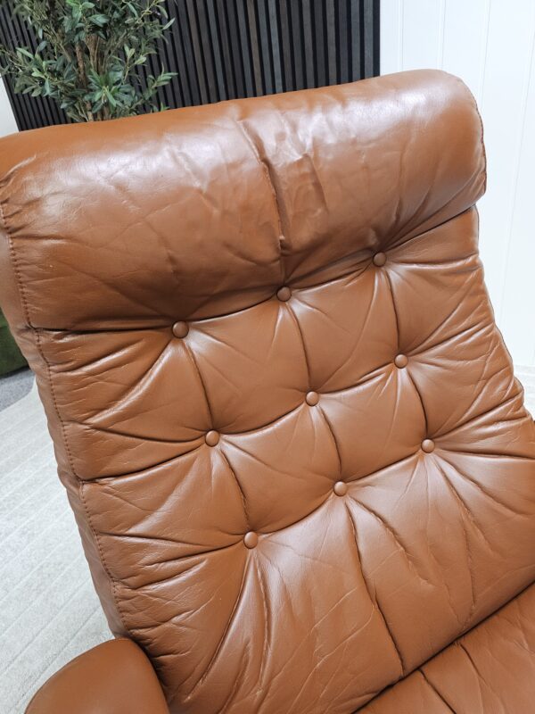 Ikonisk Stressless Original 1974 lenestol med krakk fra Ekornes