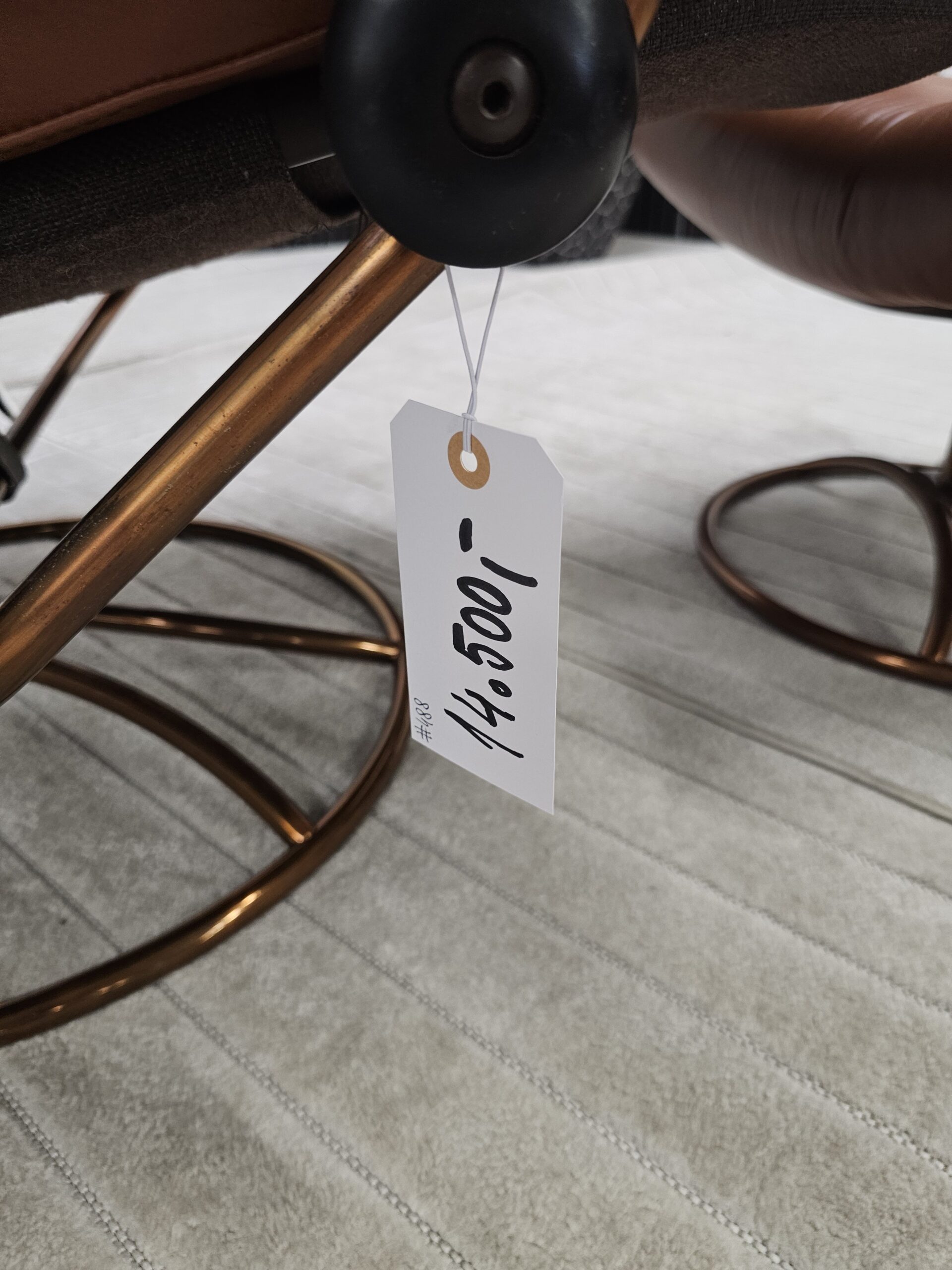 Ikonisk Stressless Original 1974 lenestol med krakk fra Ekornes - Bilde 12