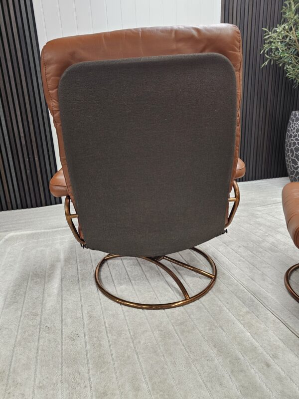 Ikonisk Stressless Original 1974 lenestol med krakk fra Ekornes