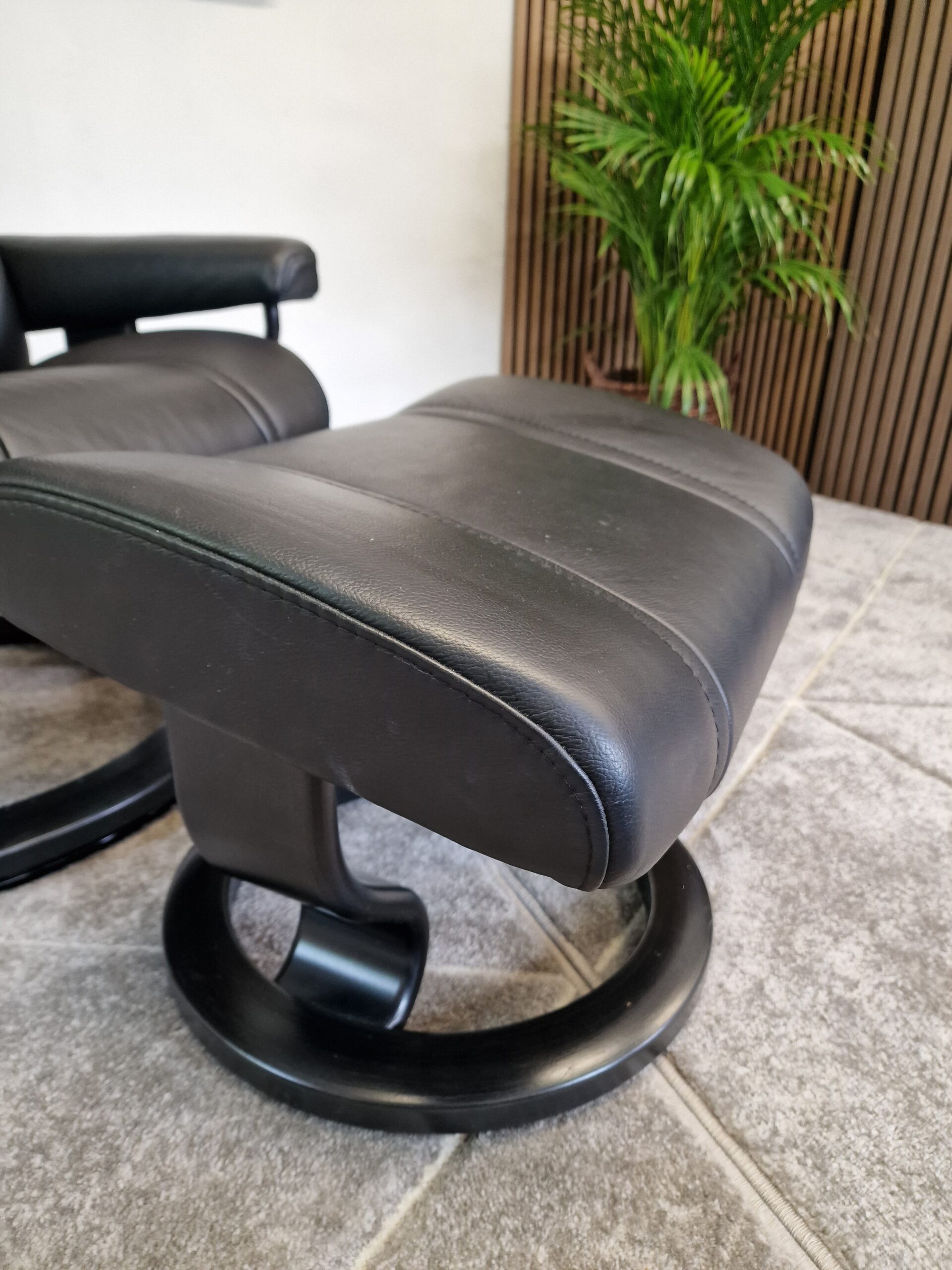 Stressless® Wing lenestol med krakk - Bilde 11